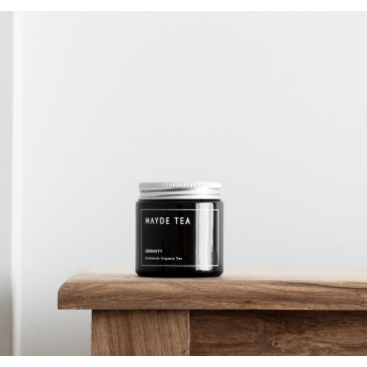 MAYDE Tea - 15 Serve Amber Jar-Mayde Tea-Tallow &amp; Tide